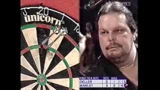 Keith Deller v Peter Manley  2004 World Darts Championships [upl. by Schlenger649]