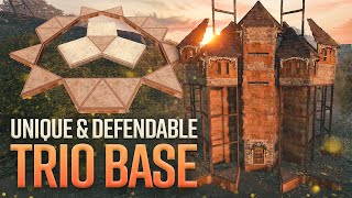 The Saber  RUST Defendable TRIO Base Design 2022 [upl. by Abdu]