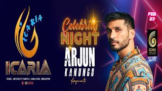 Arjun Kanungo rocks ICARIA 2024 at ICFAI University Tripura ICARIA2024 liveperformance [upl. by Yarrum]