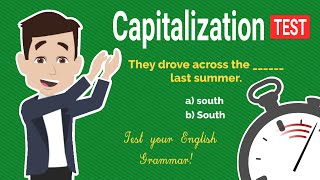 Capitalization – Free Grammar Test [upl. by Yesnnyl]