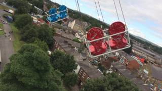 Carousel Funfairs Sky View Sky Flyer Onride [upl. by Cline]