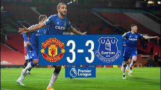 MAN UNITED 33 EVERTON  PREMIER LEAGUE HIGHLIGHTS [upl. by Demeter744]