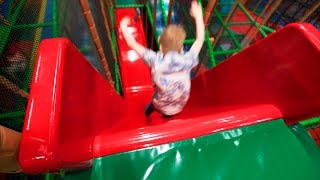 Busfabriken Indoor Playground Fun for Family and Kids part 1 of 2 [upl. by Winfrid695]