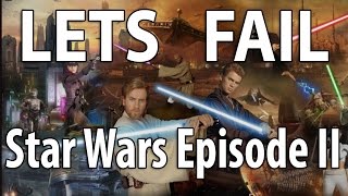 EWW Lets Fail  Star Wars Episode II Attack of the Clones w DominicTV [upl. by Tierza]