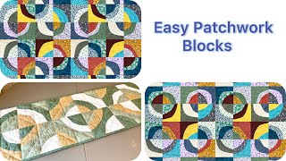 Easy Patchwork Block For Beginners Patchwork Quilt Patterns Patchwork Ideas to Make [upl. by Odawa768]