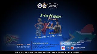 HERITAGE SERVICE LIVE  MY HERITAGE IN CHRIST  26TH SEPTEMBER 2021 [upl. by Adamsun850]