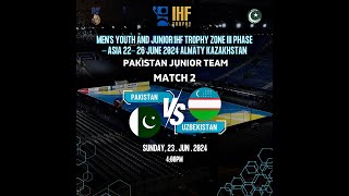 PAKISTAN VS UZBEKISTAN JUNIOR [upl. by Elson]