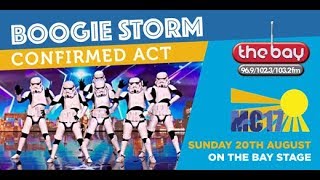 Boogie Storm  Morecambe Carnival 2017 on The Bay Radio Stage [upl. by Montford804]