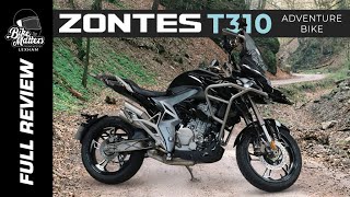 Zontes T310 Adventure Bike Review [upl. by Remsen]