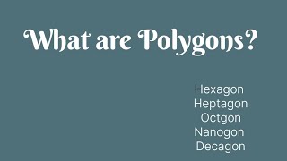 Polygons  Regular Polygon  CTET maths topic [upl. by Anhavas419]