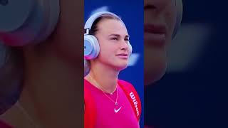 Amanda Anisimova vs Aryna Sabalenka salida a pista Toronto 2024 [upl. by Aelegna221]