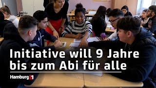 Mehr Zeit zum Lernen Initiative will 9 Jahre bis zum Abi für alle [upl. by Amalbergas120]