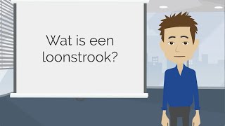 Wat is een loonstrook  Boekhoudkundige termen [upl. by Aicercal]