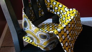 Anywhere Chair Fabric Highchair Tutorial [upl. by Nagoh907]