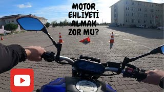 Motosiklet Ehliyet Sınavı  AA1A2 Motor Ehliyet Direksiyon Sınavı 2023 [upl. by Brigid442]