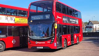 Route 97  Chingford  LeytonSLN 13102 BL65OYY E400H MMC B5LH [upl. by Issor978]