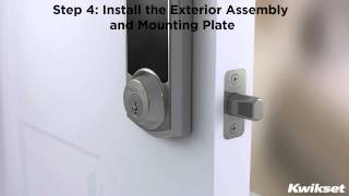 SmartCode 915 Touchscreen Electronic Deadbolt Installation Video [upl. by Mosby]