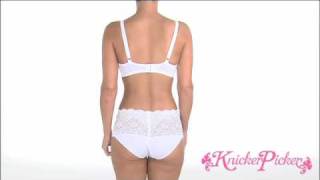 KnickerPickercom  Triumph Amourette Bra and Maxi Briefs [upl. by Pru]