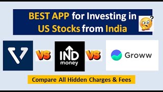 Investing in US Stocks  Vested vs IndMoney vs App Review [upl. by Noevart]