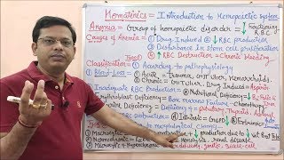 Hematinic Part01 Introduction to Anaemia  Anemia  Anaemia Treatment  खून बढाने वाले दवा [upl. by Esiuole]