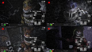 FNaF 1 is more scary than FNaF 4 Corrupted Foxy Added FNaF 1 Mods [upl. by Itnahs74]