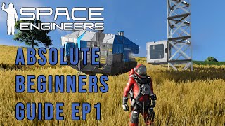 Space Engineers Warfare II Absolute Beginners Guide  The Basics  EP 1 [upl. by Enale]