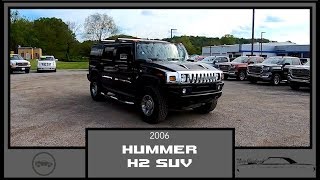 2006 HUMMER H2 SUV 4X4Walk Around VideoIn Depth ReviewTest Drive [upl. by Collette717]