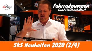 SKS Neuheiten 2020 24 Fahrradpumpen für unterwegs und zuhause  Alles Fahrrad [upl. by Hedva]