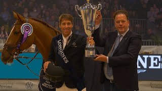 Henrik Von Eckermann  Il vincitore di Jumping Verona Longines FEI Jumping World Cup 2022 [upl. by Artus]