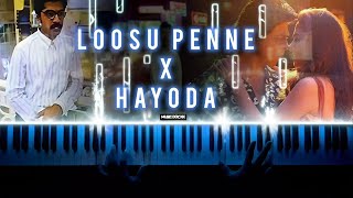 Loosu Penne X Hayoda  Piano cover [upl. by Ydiarf200]