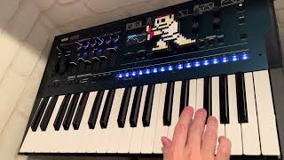 ストリートファイターⅡ  Blanka’s Theme をKORG opsixで弾いてみた [upl. by Sesiom707]