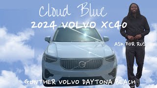 Cloud Blue 2024 Volvo XC40 [upl. by Soalokcin]