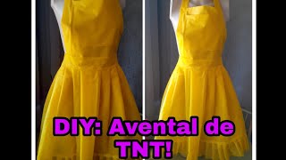 DIY Lindo avental com TNT [upl. by Freda]