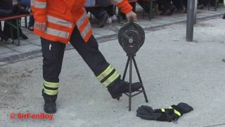 Handsirene Feuerwehr  old air raid siren [upl. by Rici]