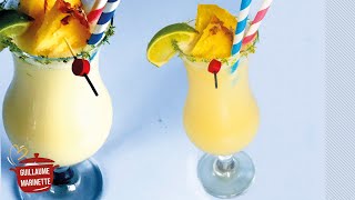 PINA COLADA comment faire  RECETTE TUTO FACILE DU COCKTAIL APERO [upl. by Chalmers]