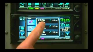 Garmin GTN Series Familiarization  Part II  Touchscreen usage [upl. by Cobby536]