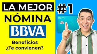 TARJETA NOMINA BBVA Nomina BBVA La mejor Nomina de Mexico [upl. by Ragan]