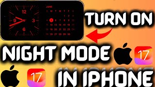 How To Turn On Nightstand Mode On iPhone 2024iOS 17 [upl. by Ontine]