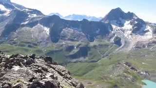 Pointe des Fonds 3021 m  vue panoramique du sommet Vanoise Savoie Alpes [upl. by Naejamron]