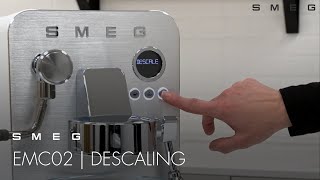 How to Descale your Machine  Smeg EMC02 [upl. by Branscum]