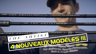 Présentation des 4 nouveaux modèles The Artist [upl. by Sadnac]