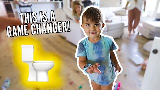 A Day in the Life Potty Training a 2 Year Old [upl. by Khoury]