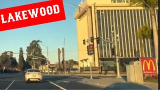 LAKEWOOD CALIFORNIA Drive Tour LONG BEACH CALIFORNIA [upl. by Christianson193]