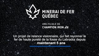 Minerai de Fer Québec fête les 5 ans du redémarrage officiel des activités à la mine du Lac Bloom [upl. by Odlanyar]