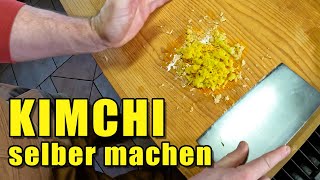 KIMCHI selber machen ganz einfach und allerbestes Hühnerfutter [upl. by Nelyak473]