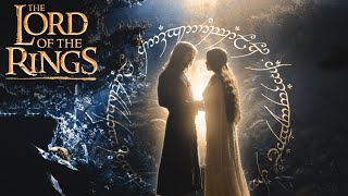 Aragorn amp Arwen ◎ Rivendell Romantic Night ◎ The Lord Of The Rings Ambience ASMR Forest River Bridge [upl. by Ylrebmyk]