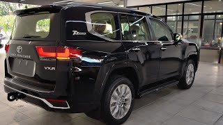 2022 Toyota Land Cruiser 300 VXR 70th Black Color  Exterior and Interior Walkaround [upl. by Eerrehs]