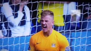 Joe Hart Swearing at Mangala [upl. by Cyrie]