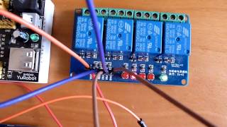 ATmega256016AU ATMEGA 12 Relay Project [upl. by Edlin616]