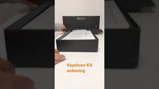 keychron K4 unboxing 키크론 k4 언박싱 키크론 keyboard keychron unboxing unboxingvideo keyboardunboxing [upl. by Arit]